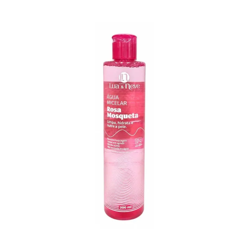 Água Micelar Rosa Mosqueta 300ml - Lua e Neve (LN5501019)