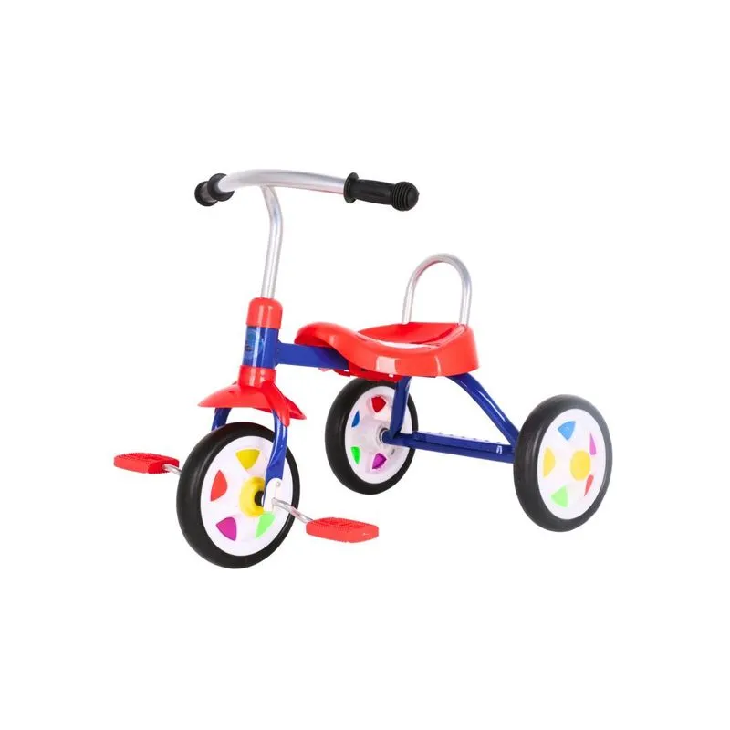 Triciclo Infantil Classic Unitoys Com Encosto Azul