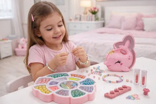 Kit Miçangas com Golfinho Infantil