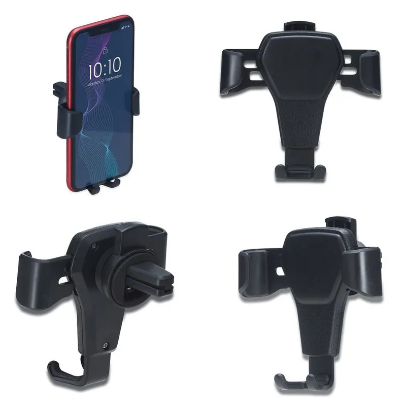 Suporte Para Celular Veicular Fixado Na Saída De Ar Do Carro