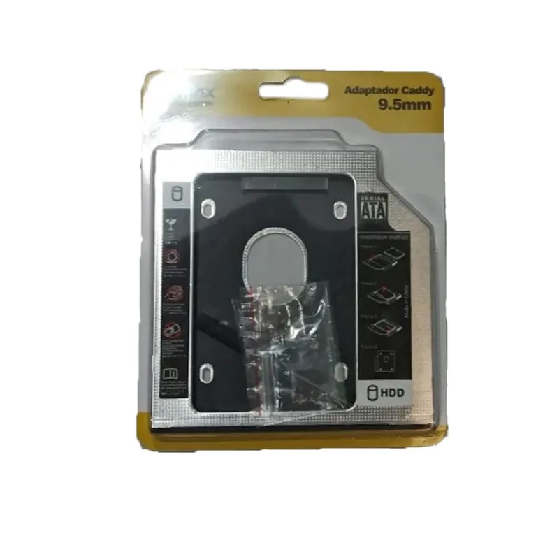 Adaptador Caddy Hd Ssd Sata Case Gaveta para Notebook 9,5mm b-max BM759
