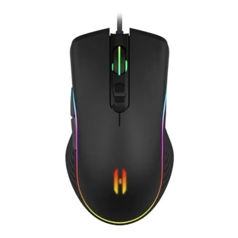 Mouse Gamer Para Jogo Led Rgb 3200 Dpi Ajustável Usb GT-M4