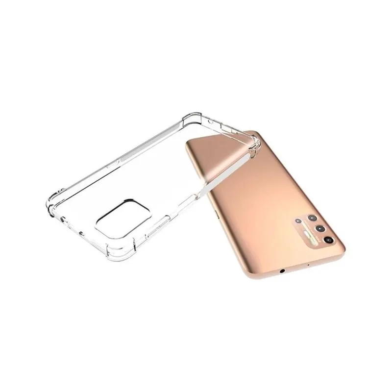 Capinha Transparente Com Borda Reforcada Para Moto G9 plus