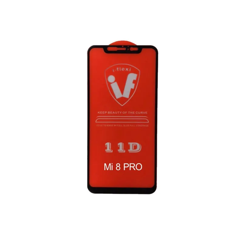 Película De Vidro 3D Compatível Com Xiaomi 8 Pro