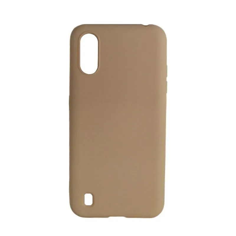 Capa Capinha Case Emborrachada Lisa Para Samsung A01
