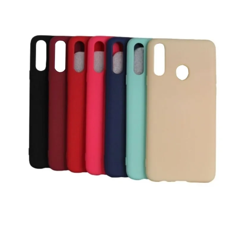 Capa Capinha Case Emborrachada Lisa Para Samsung A20S
