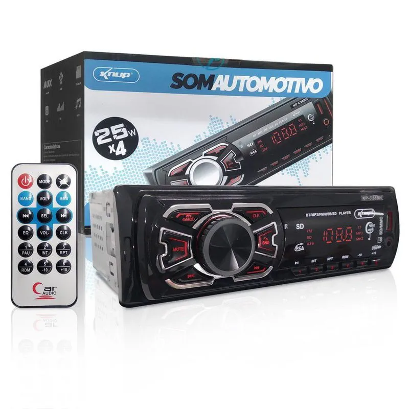 Som Automotivo Knup Kp-c28bh