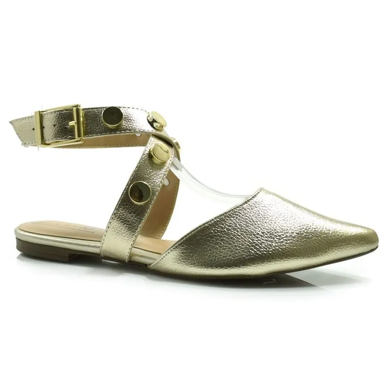 Sapatilha Feminina Suzzara Dourado 59.146 37