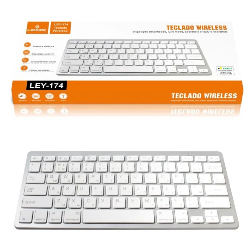Mini Teclado Bluetooth Lehmox LEY-174