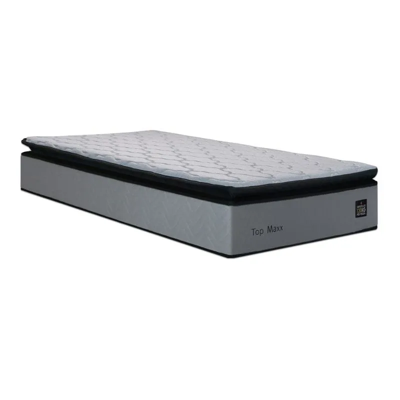 Colchão de Espuma D33 Pillow Top Maxx Solteiro 88cm