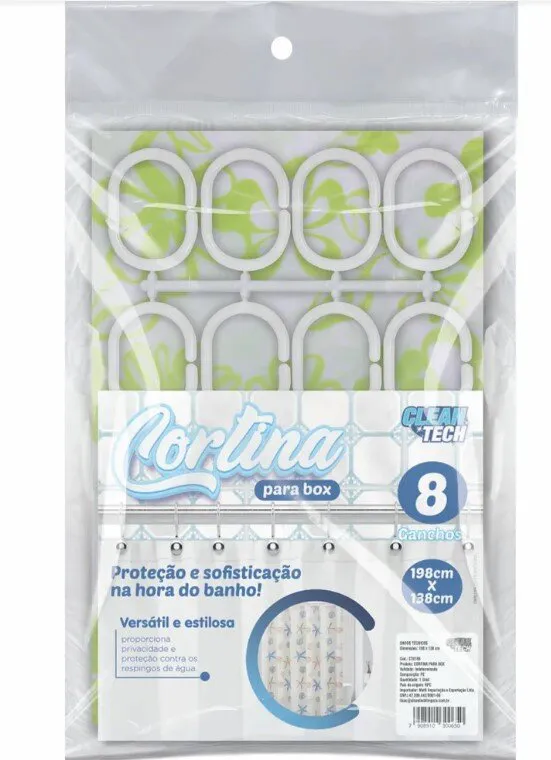 Cortina Para Box 1,98x1,38M Clean Tech