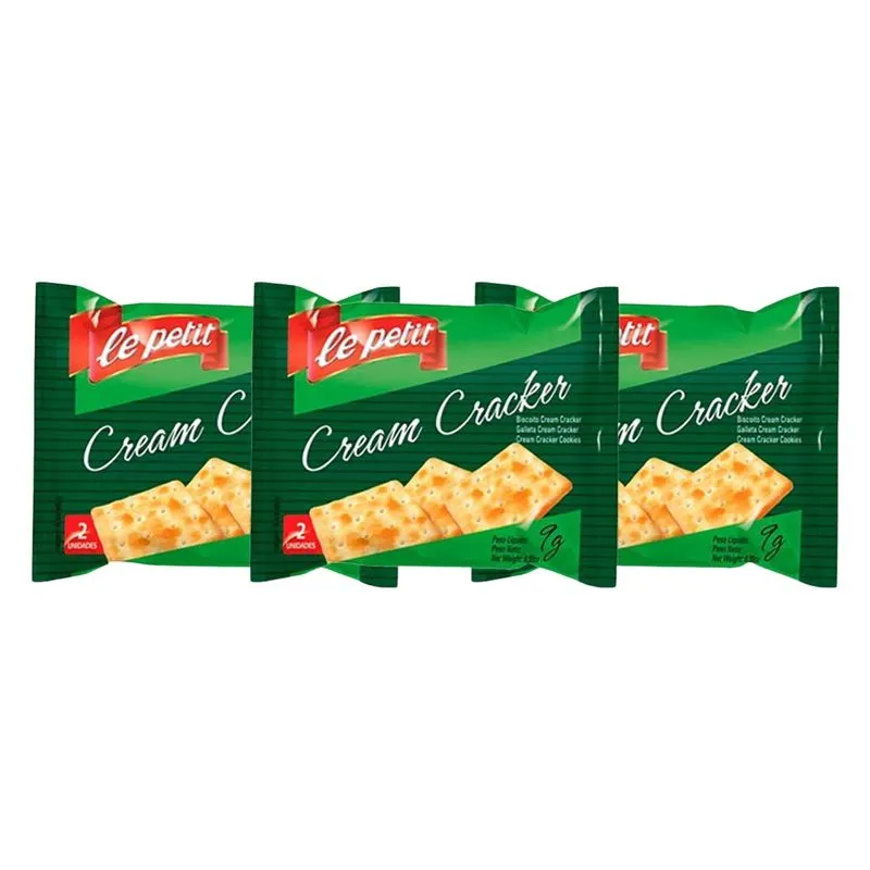 Kit Mini Bolacha Biscoito Em Sachê Para Clinicas Cx 180und