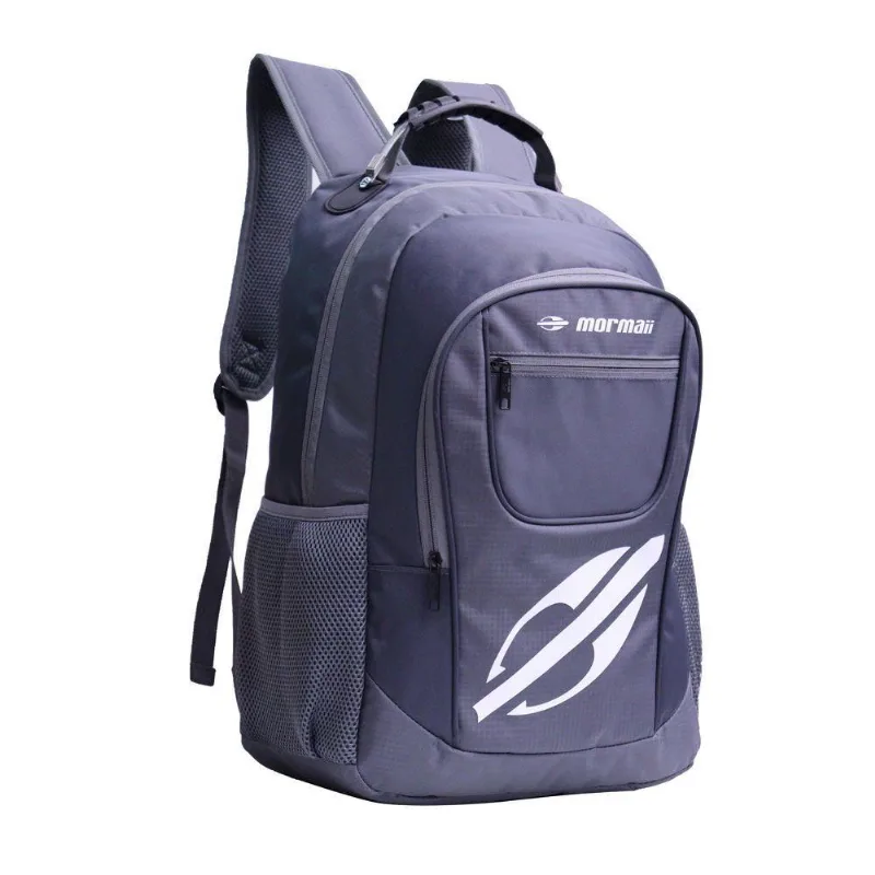 Mochila Mormaii Executiva-Slim Poliéster Premium Cinza Unissex