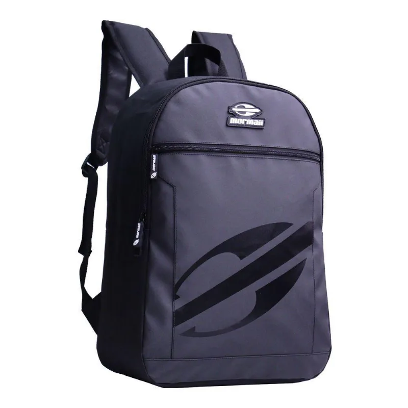 Mochila Mormaii Graphic Street em Poliéster Preto com Alças Acolchoadas Masculino