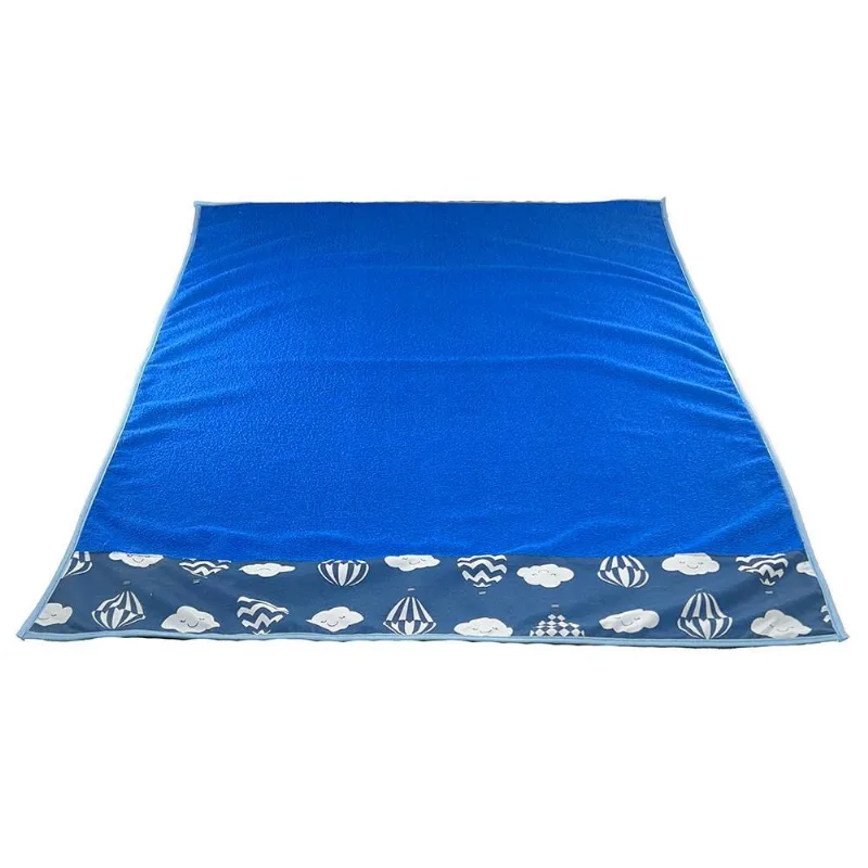 Kit 05 Pçs Toalha Splash Pet 3 Azul + 2 Marrom