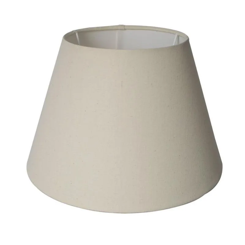 Cúpula Para Abajur Tecido Algodão Soq 4,1 Cm - Bege