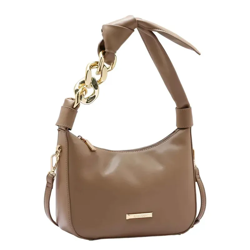 Bolsa Chenson Original Contemporâneo Ombro Feminina Nude