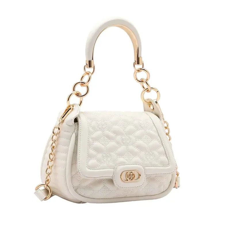 Bolsa Chenson Original Ferragem Chic Mão Feminina OFF WHITE - UNICO