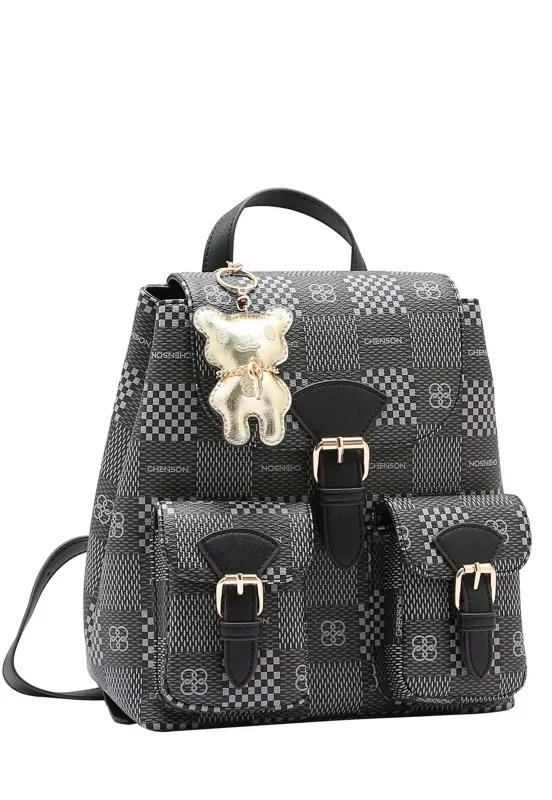 Mochila Feminina Chenson Original Elemento Gráfico