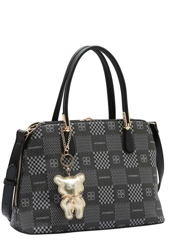 Bolsa Feminina Chenson Original Elemento Gráfico Mão