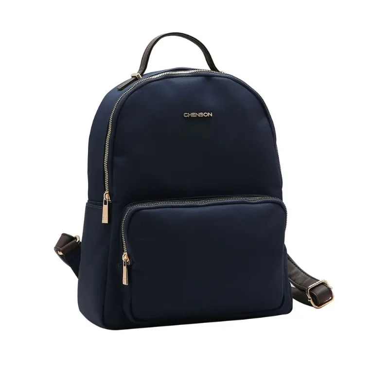 Mochila Casual Feminina Chenson 8184126 Microfibra Marinho