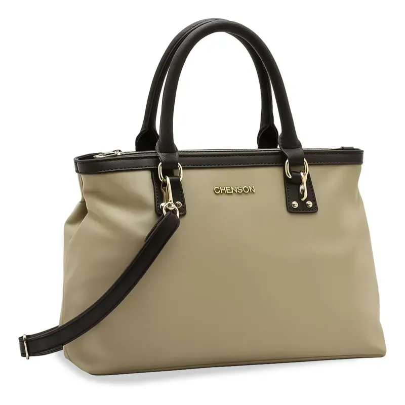 Bolsa Chenson Microfiber Natural Feminina UNICO