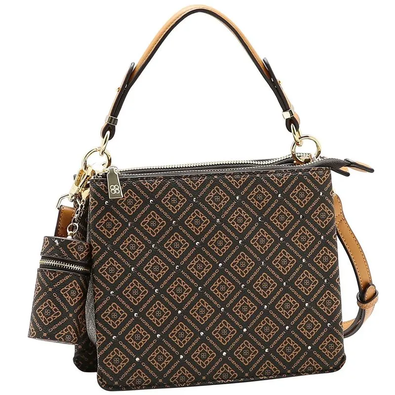 Bolsa de Mão Feminina Chenson Marrom 3485468 UNICO