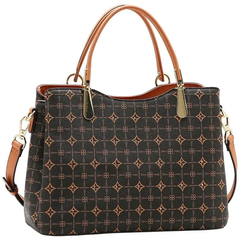 Bolsa de Mão Feminina Chenson Marrom 3485475 UNICO