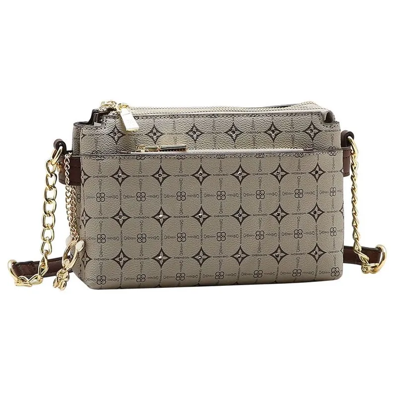 Bolsa Transversal Feminina Chenson Bege 3485480 UNICO