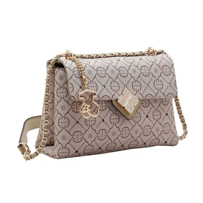 Bolsa Classic Cristal Chenson Feminina Bege UNICO