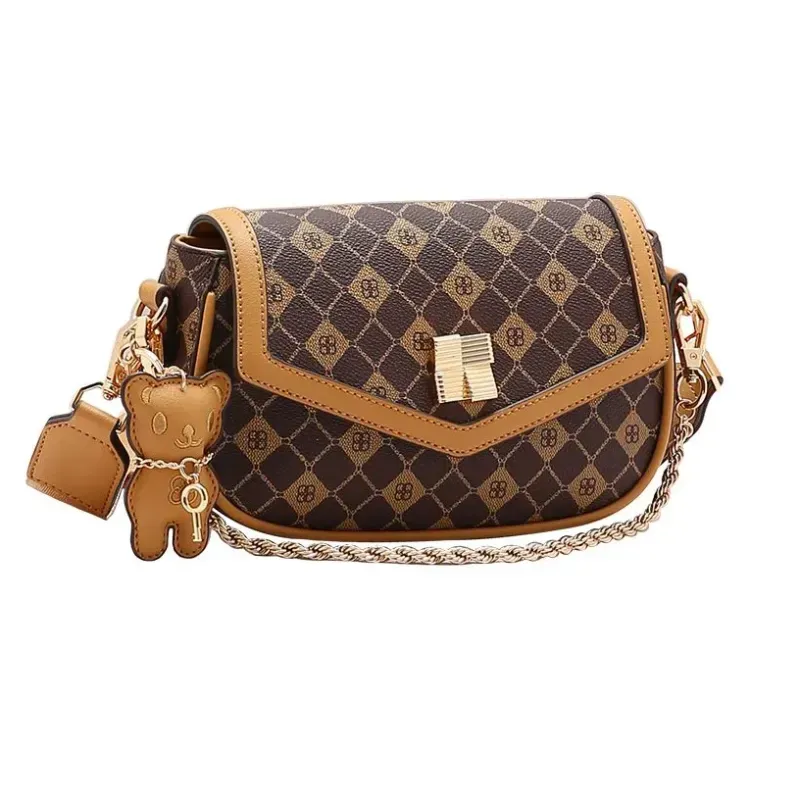 Bolsa Monograma Chenson Feminina Marrom UNICO