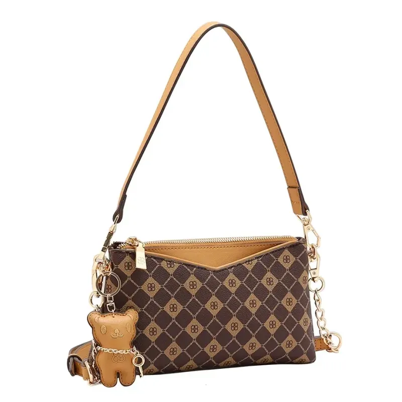 Bolsa Monograma Chenson Feminina Marrom UNICO