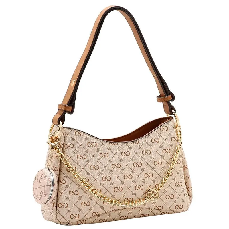 Bolsa de Ombro Feminina Chenson Bege 3485503 UNICO