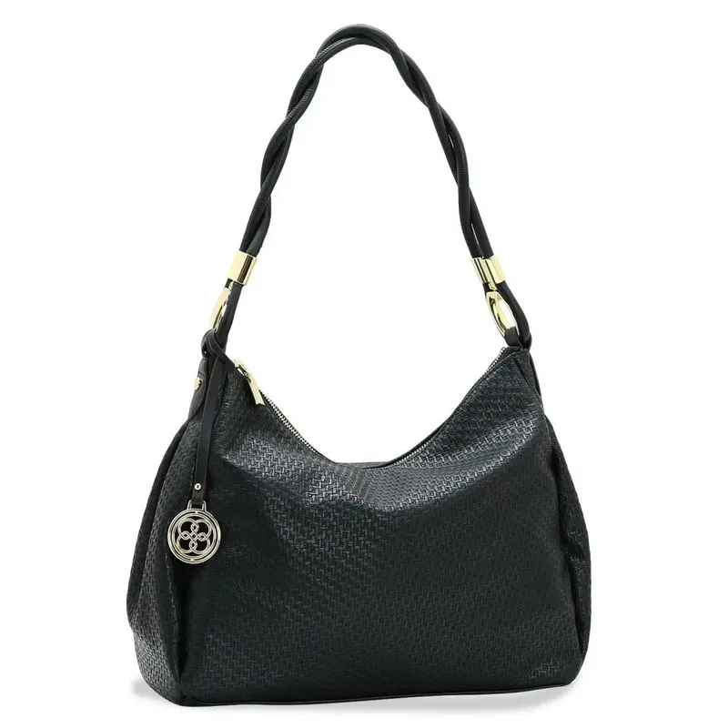 Bolsa Feminina Casual Chenson Preto Tressê UNICO