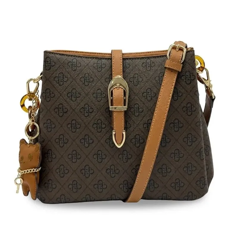 Bolsa Chenson Pequena Transversal Feminina Marrom UNICO