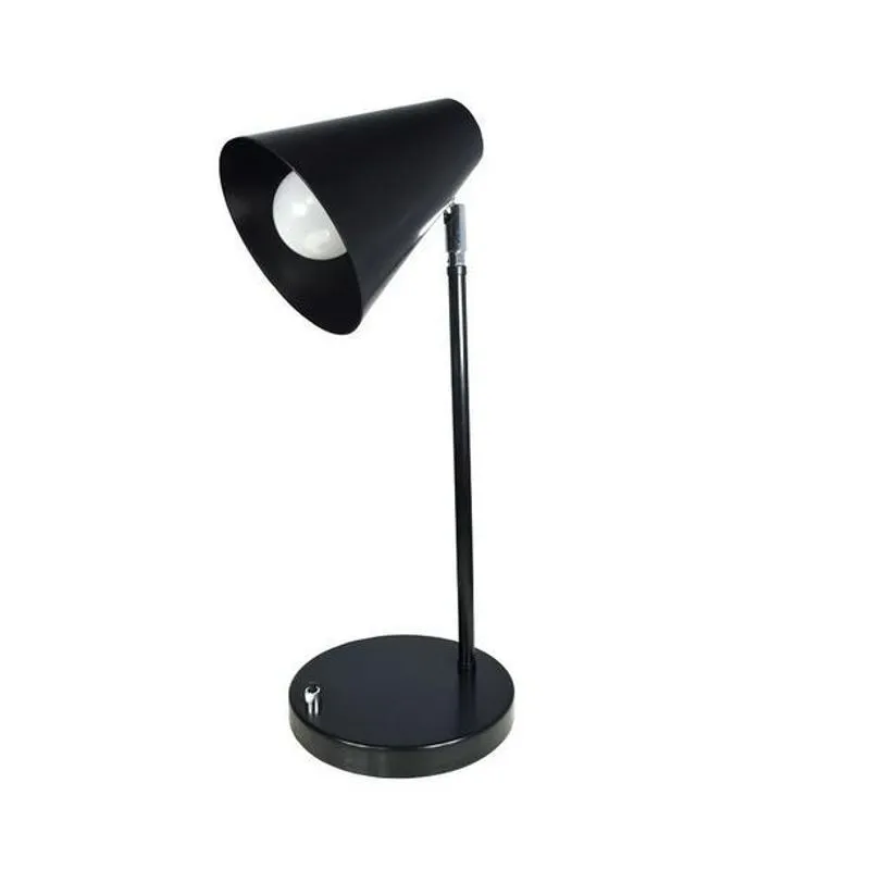 Abajur Articulável Preto