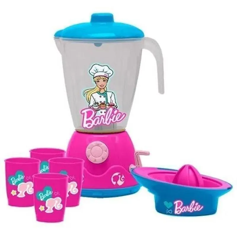 Kit Liquidificador Barbie Infantil - 9032