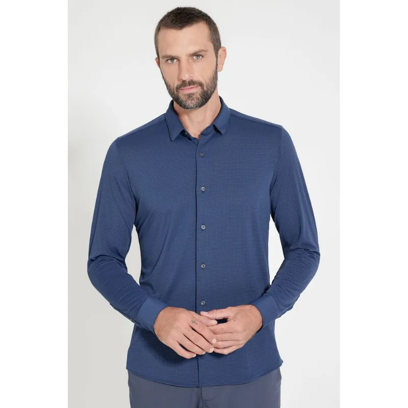 Camisa Manga Longa Air Tech Marinho - GG