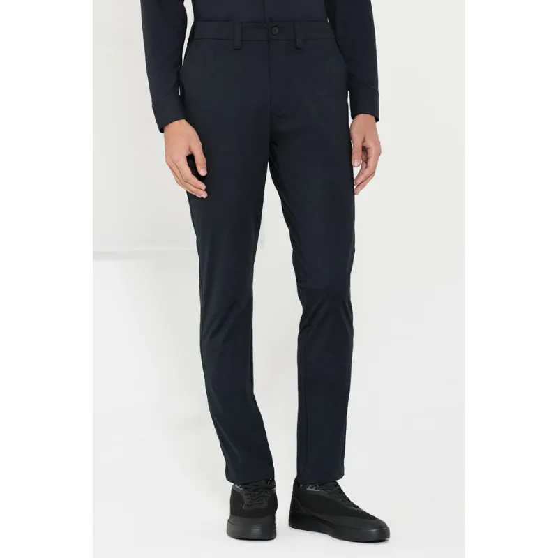 Calça Chino de Malha Moovex Preto - 42