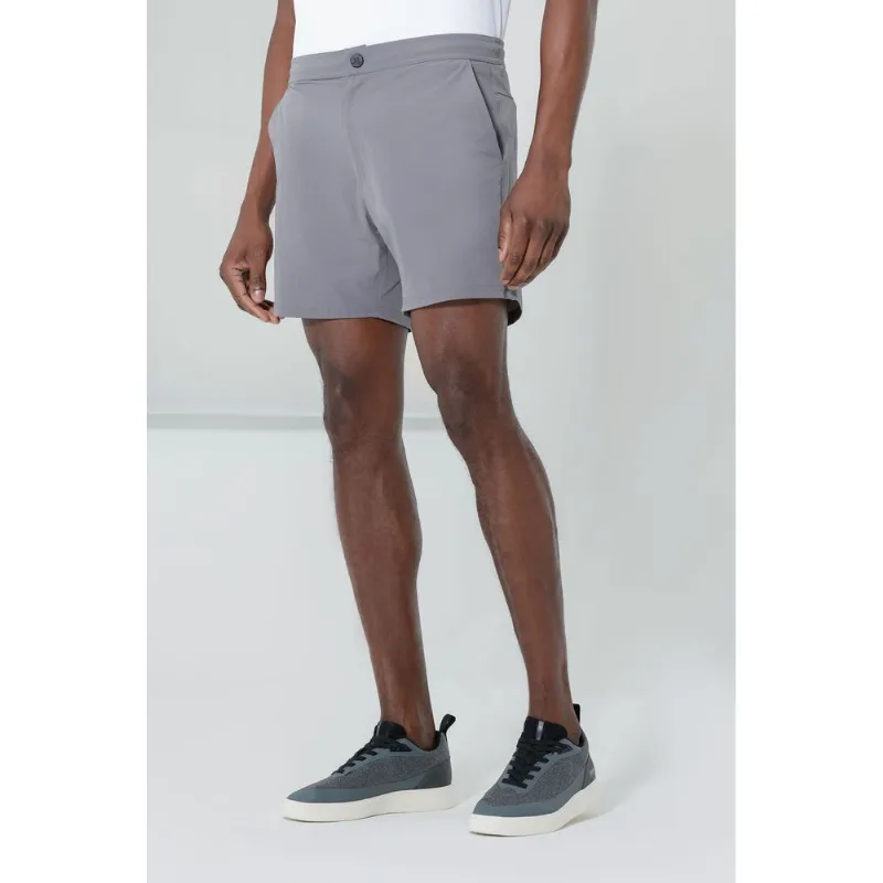 Bermuda Curta Tailored Flex Chumbo - 40