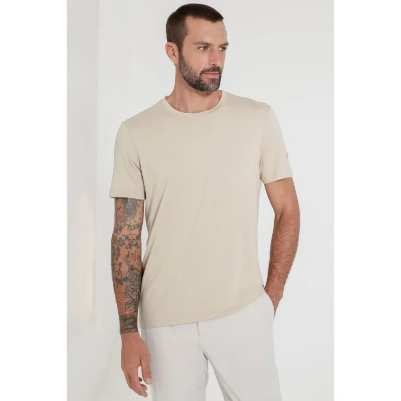 Camiseta Modal Everyday Cáqui Safari - P