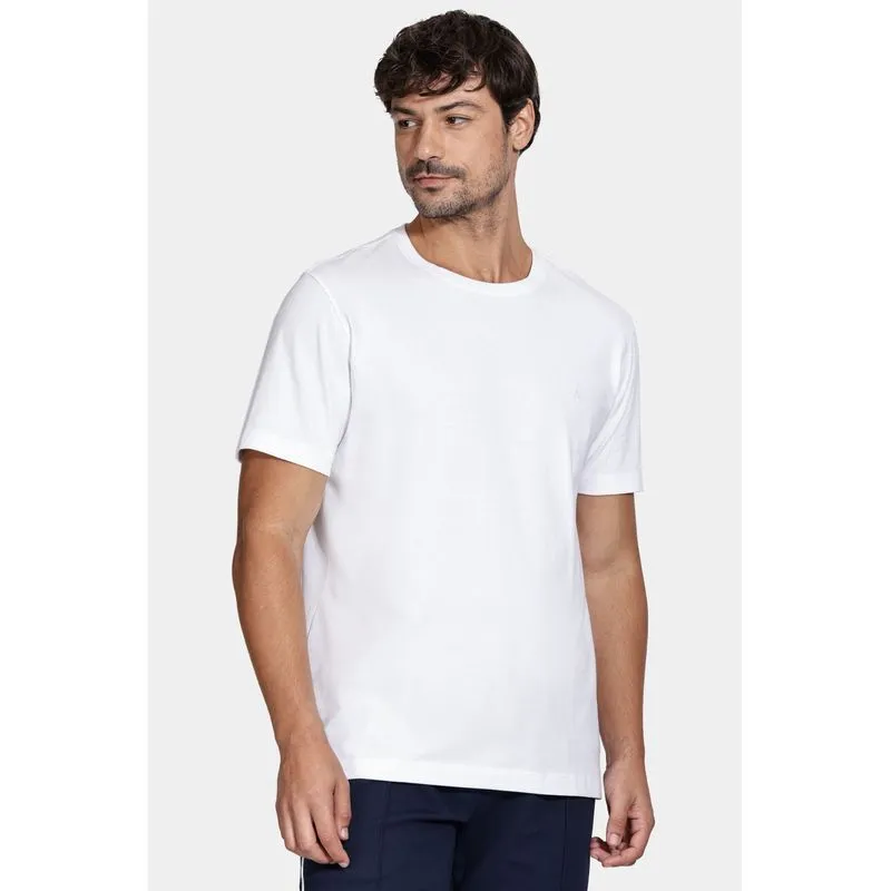 Camiseta Manga Curta Soft Comfort Branco - GG