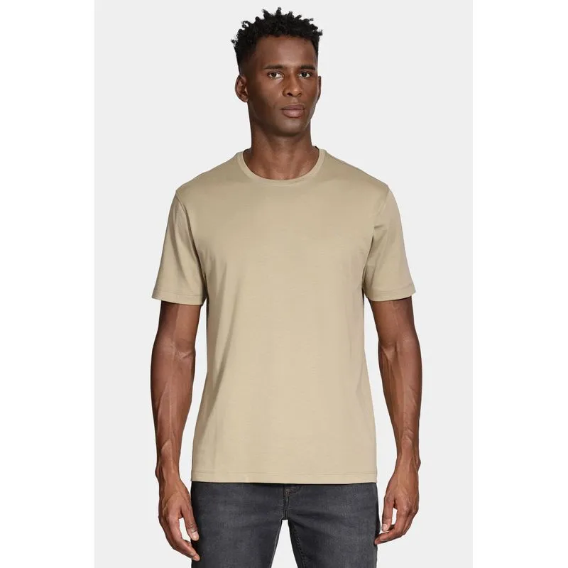 Camiseta Manga Curta Liquid Cotton Caqui - M