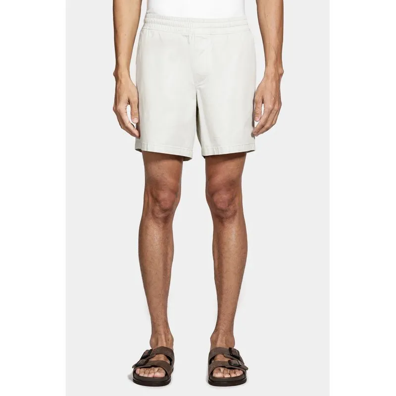 Shorts Elástico Color Sarjado Areia - M