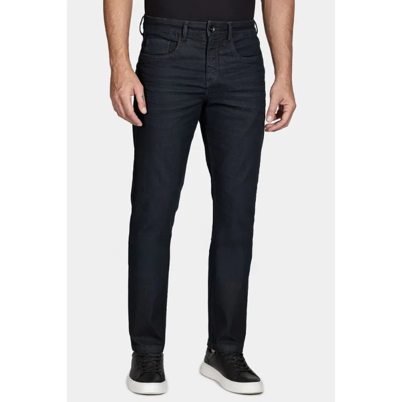 Calça Jeans Regular Azul Escuro - 48