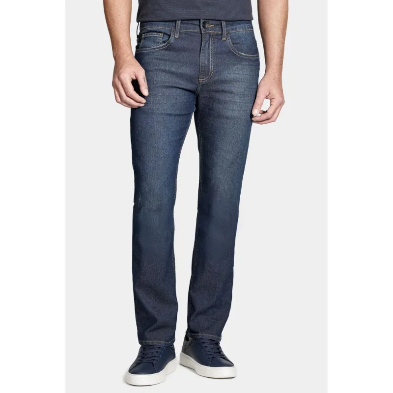 Calça Jeans Regular Azul Medio - 54