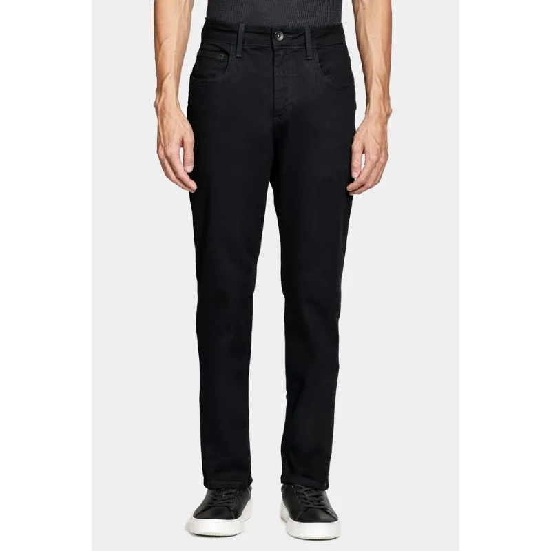 Calça Jeans Slim Básica Black Black - 48