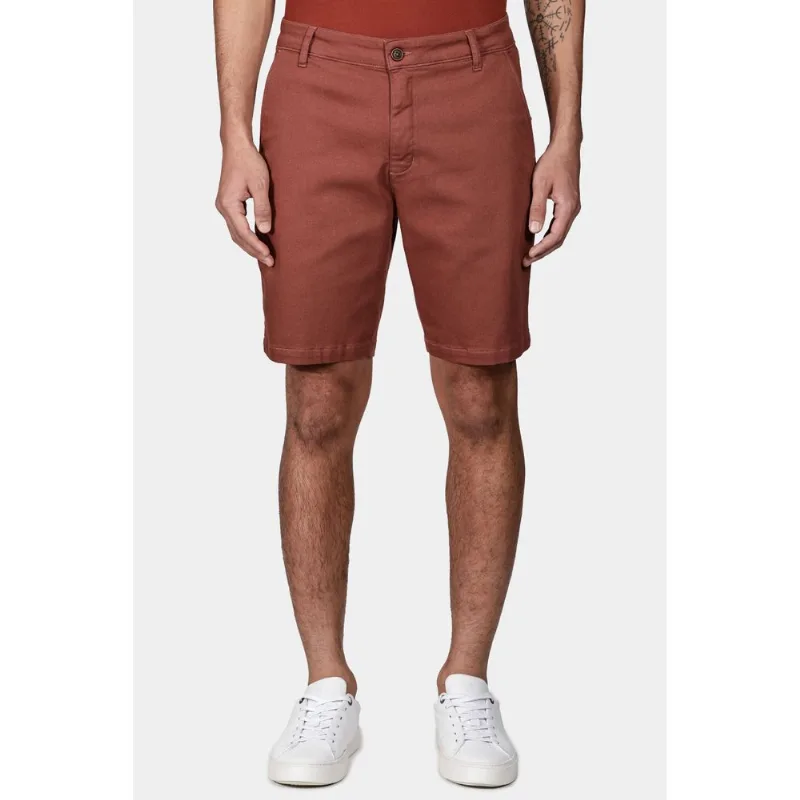 Bermuda Chino Sarja Moletom Tijolo - 40