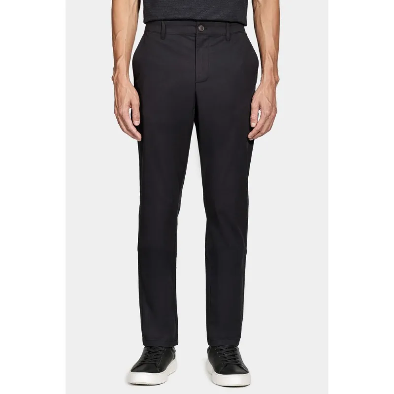 Calça Chino Algodão Premium Básica Preto - 46