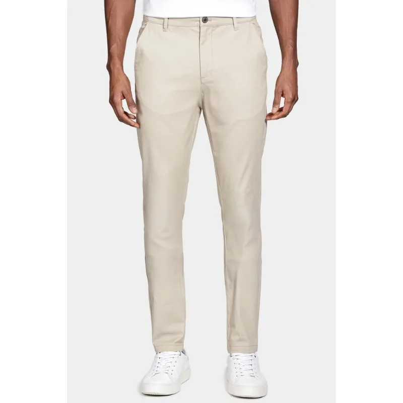 Calça Chino Algodão Premium Básica Areia - 50